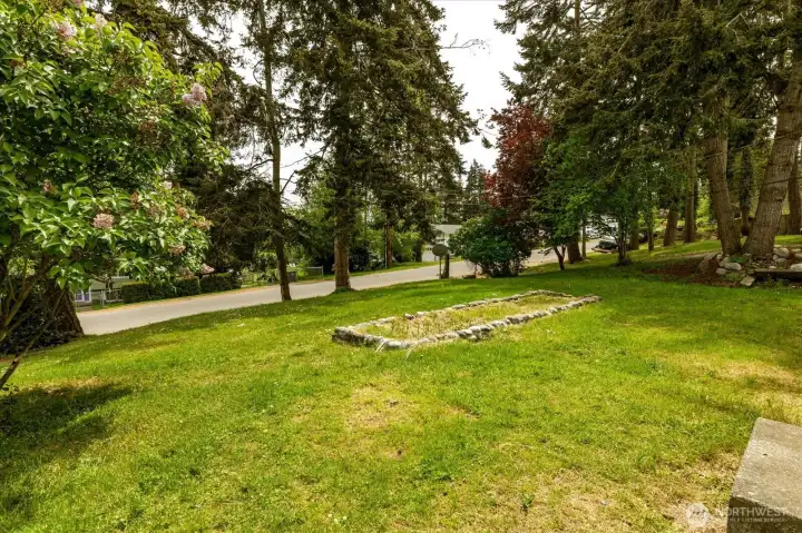 large front yard