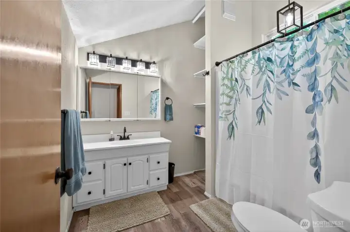 Updated Bathroom - High Ceilings