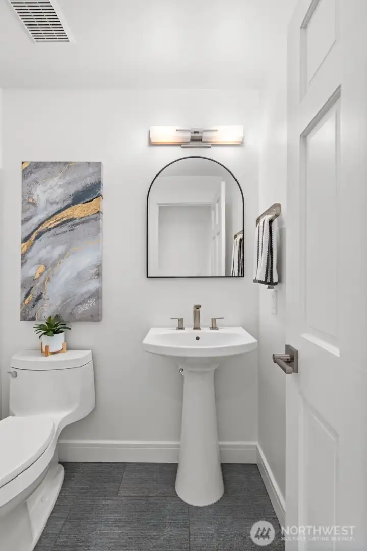 Main Floor Powder Room. Main Floor Powder Room.