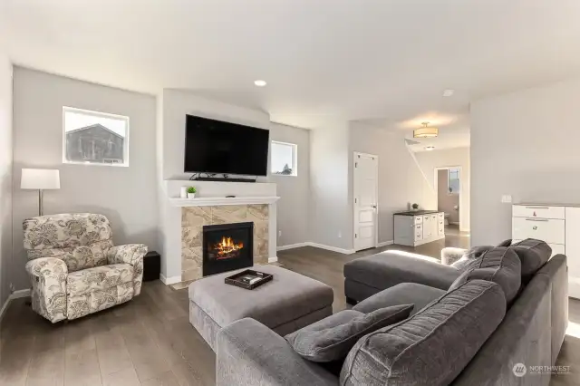 Large living room to enjoy the open concept living on first floor