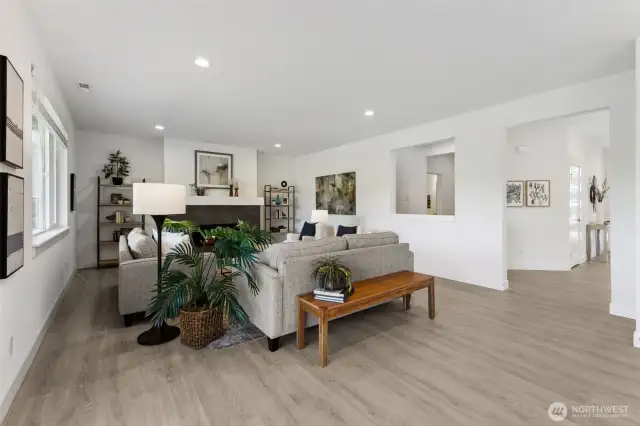 This is a general representation of floor plan and may vary from actual home constructed. Features in photos, upgrades, elevation, materials, dimensions and layout all subject to change without notice.
