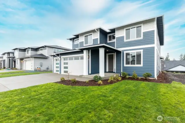 This is a general representation of floor plan and may vary from actual home constructed. Features in photos, upgrades, elevation, materials, dimensions and layout all subject to change without notice.