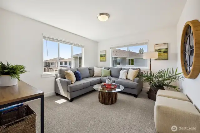 This is a general representation of floor plan and may vary from actual home constructed. Features in photos, upgrades, elevation, materials, dimensions and layout all subject to change without notice.