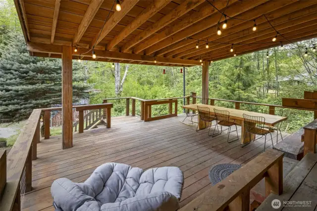 Enjoy this covered space year round!