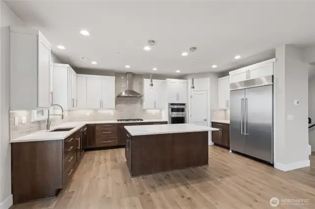 Actual Kitchen shown. Photos are for representational purposes only.  Colors and options may vary.