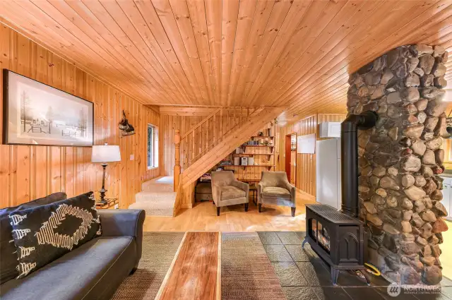 No space is wasted. Open floor plan provides a large and functional layout.