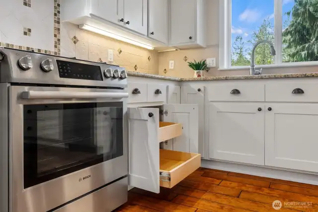 Custom Cabinetry on display here!
