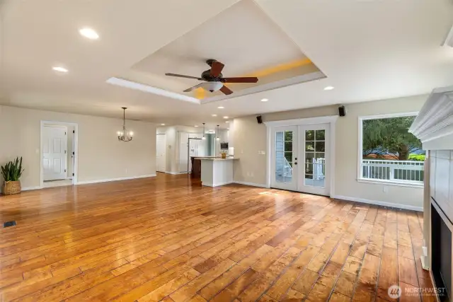 Living large with all this space on the main floor!