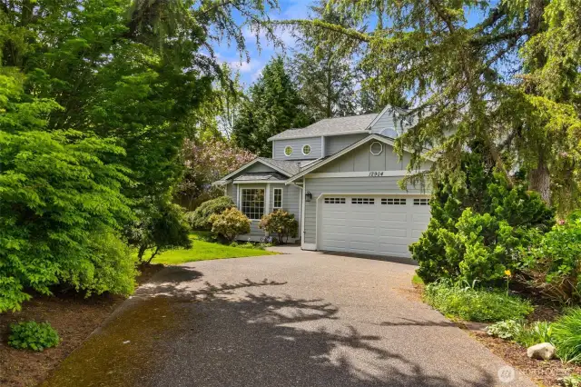 Tucked away, and backing up to greenspace!