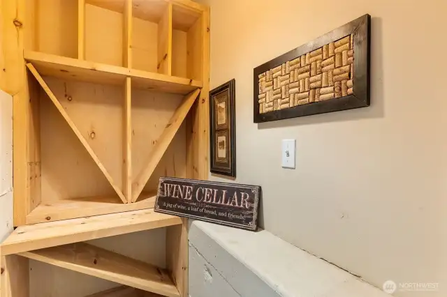 Wine cellar in the basement to top it all off.