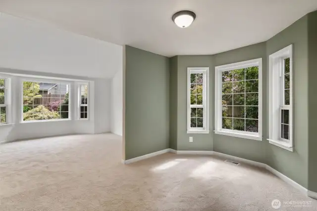 Front room with custom pet door to access deck. (not pictured, but present.)