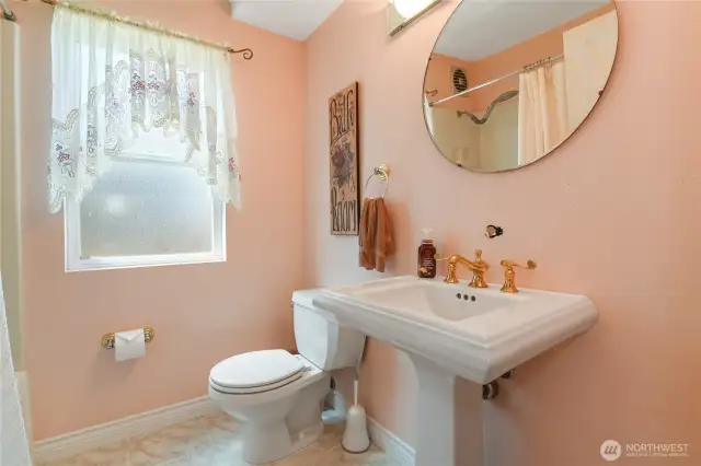 Another full bathroom on the main floor.