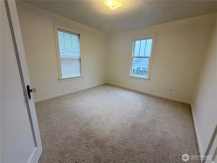 One of the bedrooms.