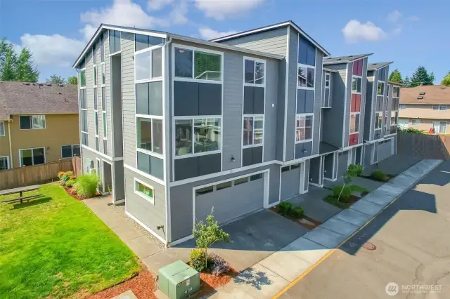 Lovely former model home corner lot that's ready for move in.