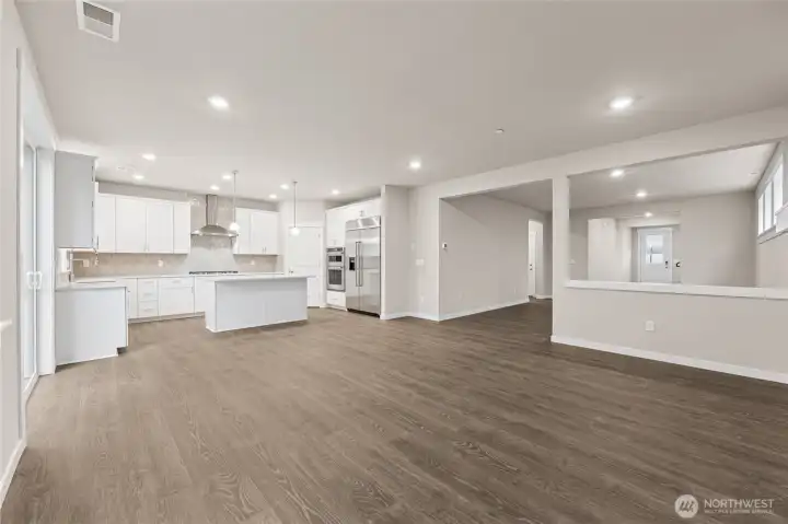 Very open and spacious!