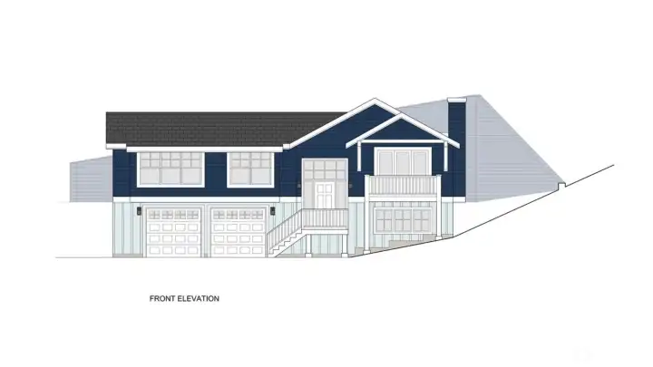 Fully permitted house plans available with purchase