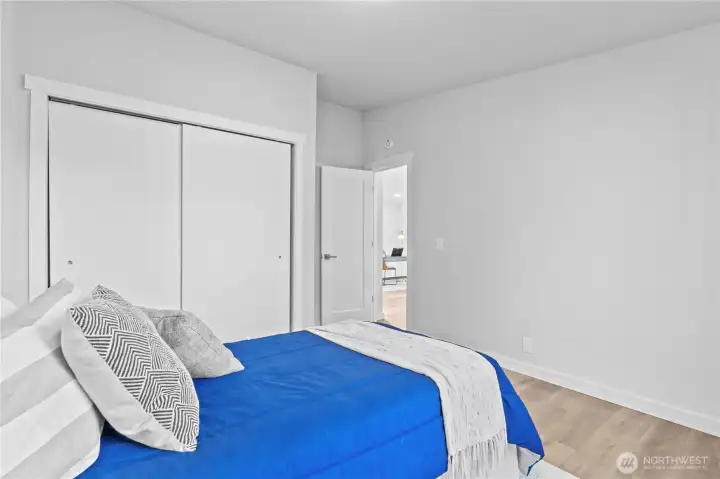 Second Bedroom. New windows, floors, lights