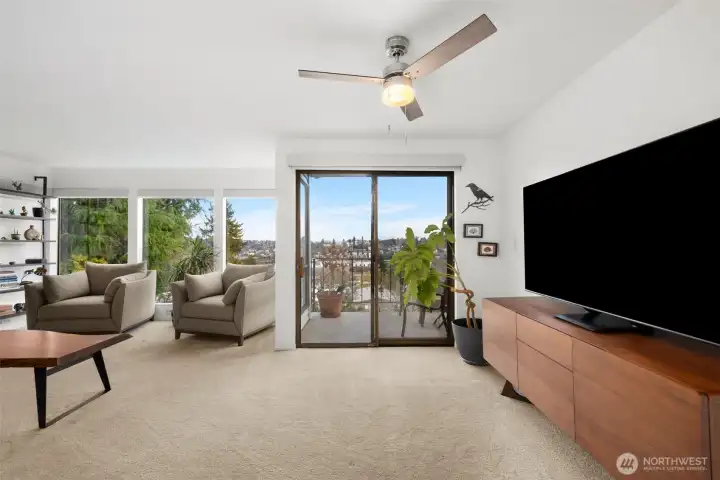 Slide open the door and let fresh air and city views become part of your everyday living.