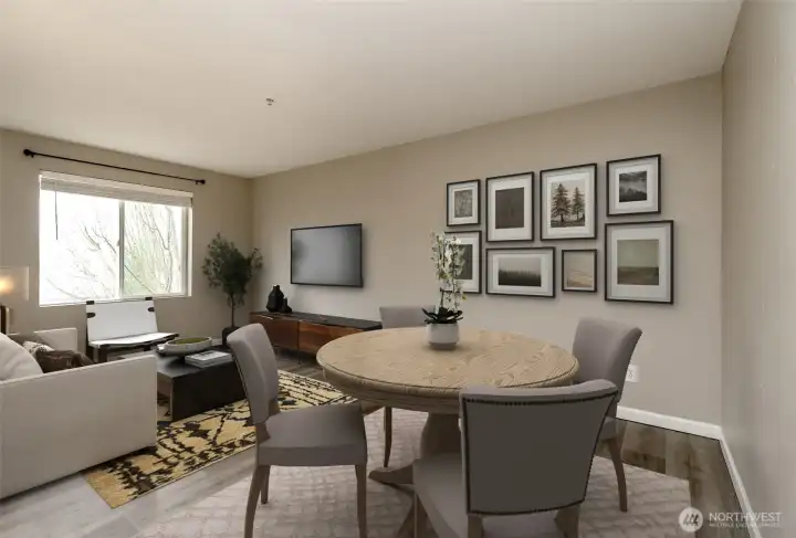 Dining Room- Image virtually staged