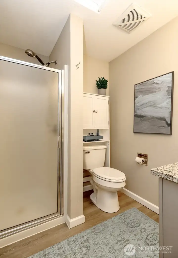 Primary Bathroom - Image virtually staged