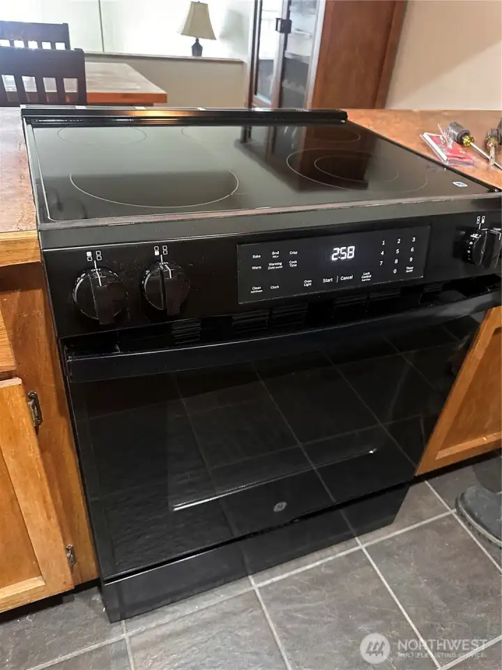 New stove just installed this week