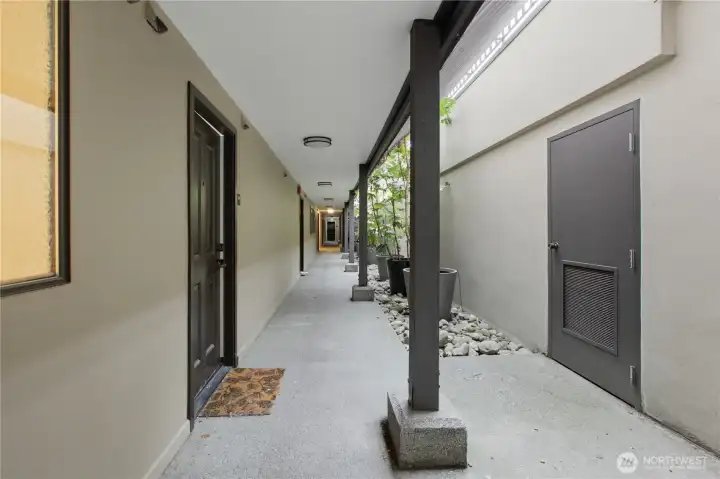 view of entry outside