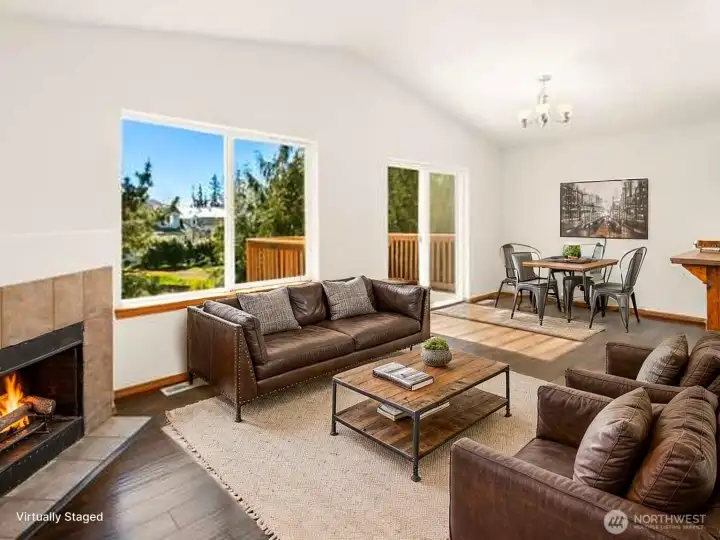 Virtually staged photo.