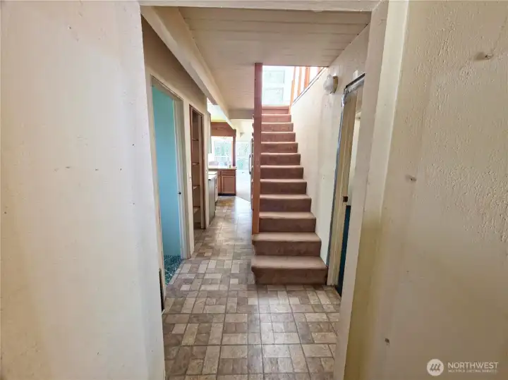 Welcoming front entry