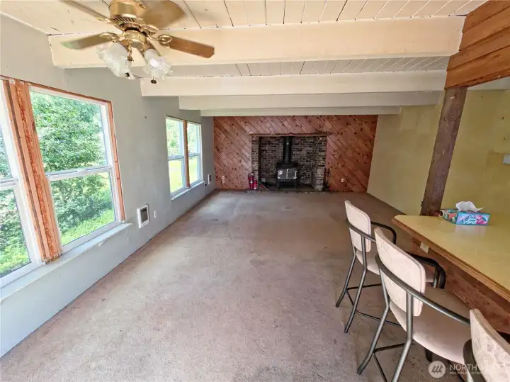 Light-filled living area