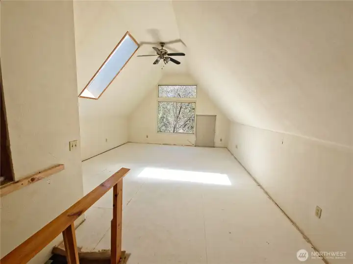 Sunny with skylight accent