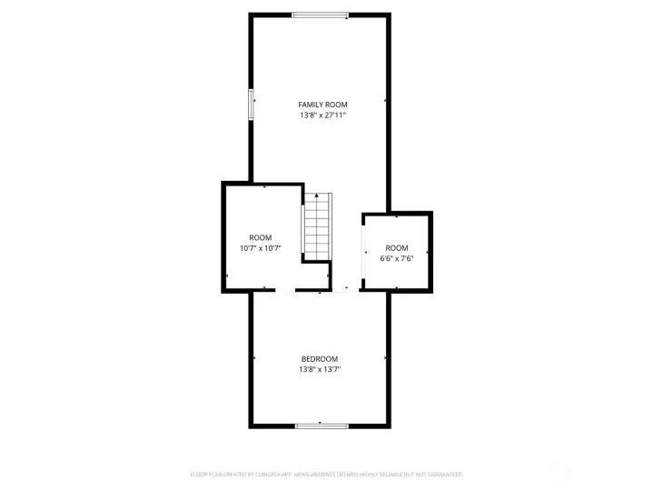 Spacious second floor