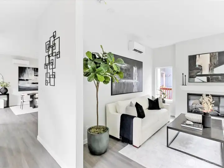 Kitchen to Living