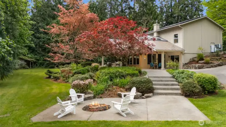 Stunning 2.7 acre lot in Sammamish a rare find!