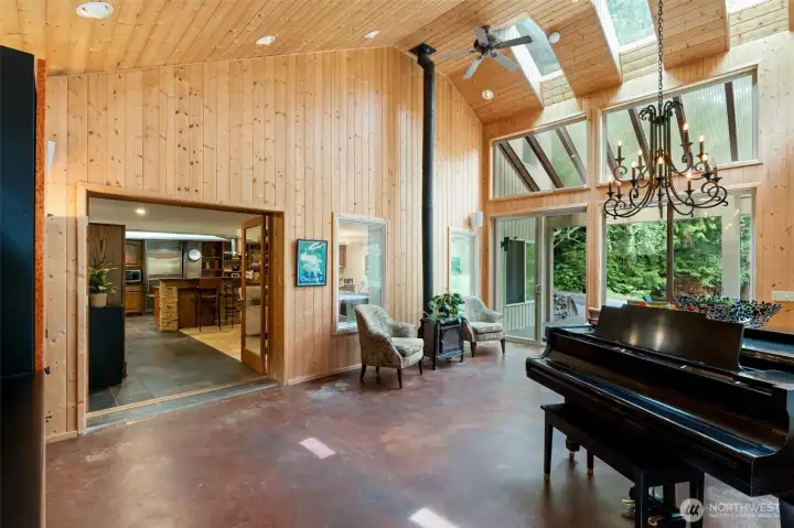 A great place to enjoy the property year round.