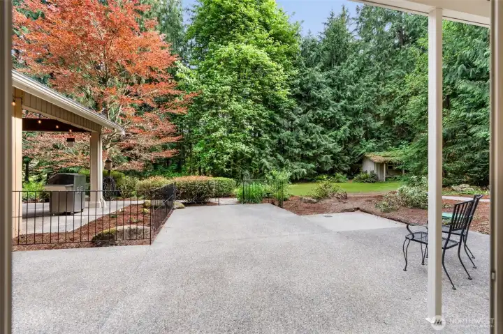 Patio outside primary BR
