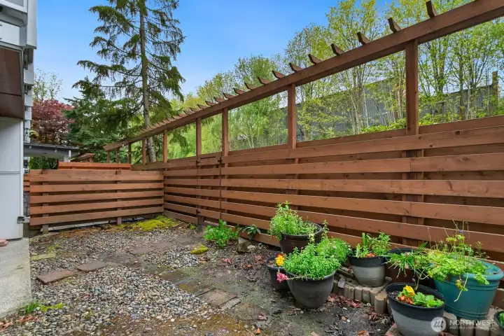 South end of yard. South end of yard.