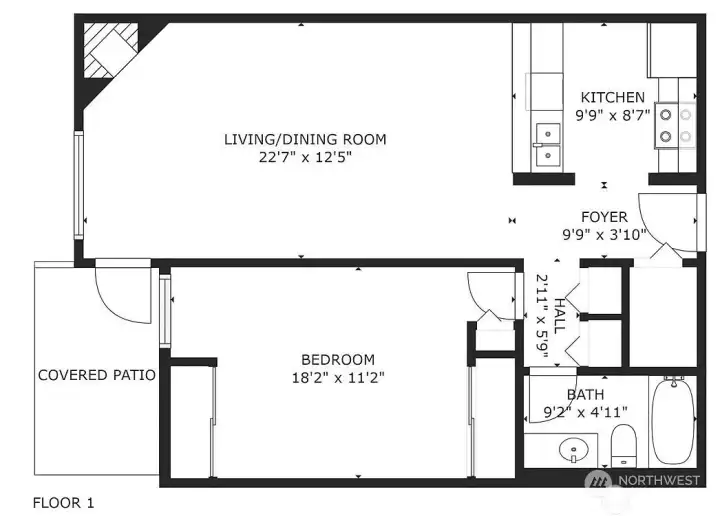 Open floor plan! Open floor plan!