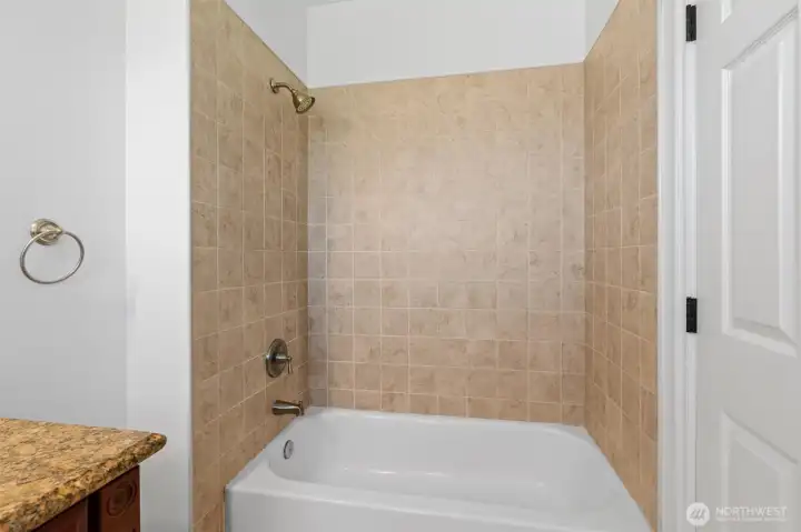 2nd bedroom with beautiful bamboo floors.