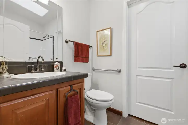 Hall bathroom