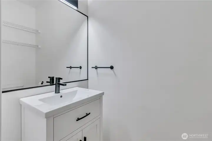 living room 1/2 bathroom