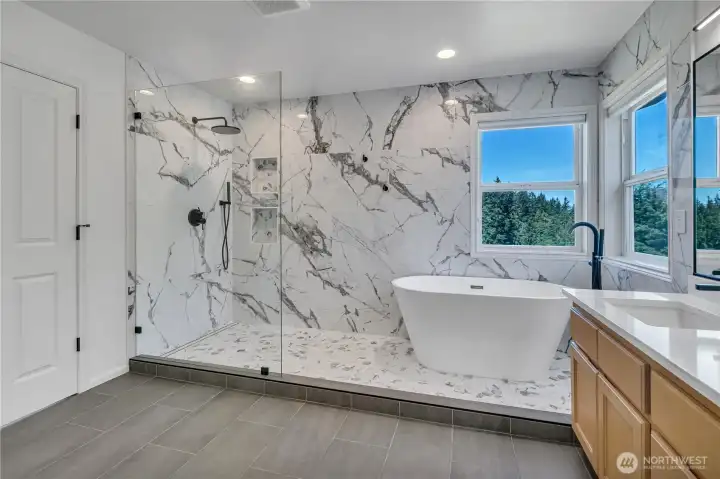 master bathroom
