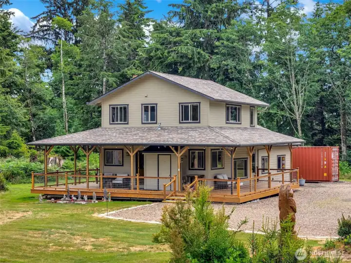 Beautiful two-story home nestled on a peaceful, park-like setting. Beautiful two-story home nestled on a peaceful, park-like setting.
