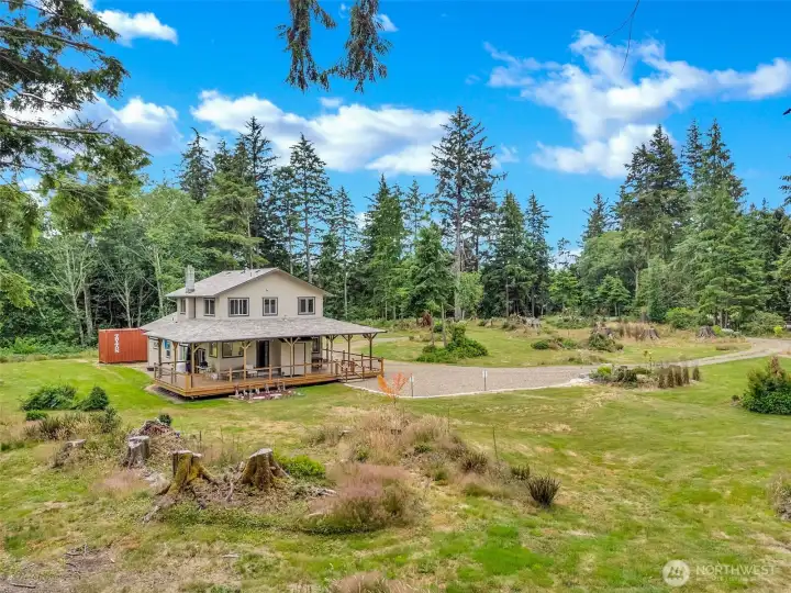 Thoughtfully positioned home surrounded by mature trees and open space. Thoughtfully positioned home surrounded by mature trees and open space.