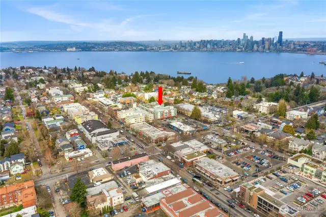 Location! Everything within walking distance.