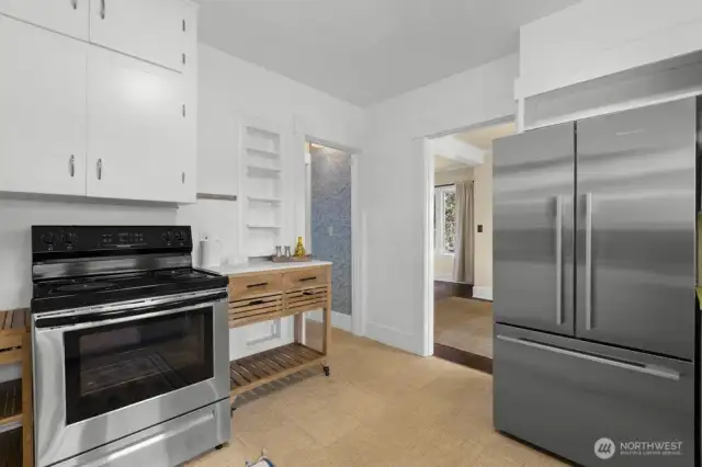 All appliances stay.