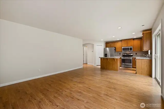 Spacious Family room