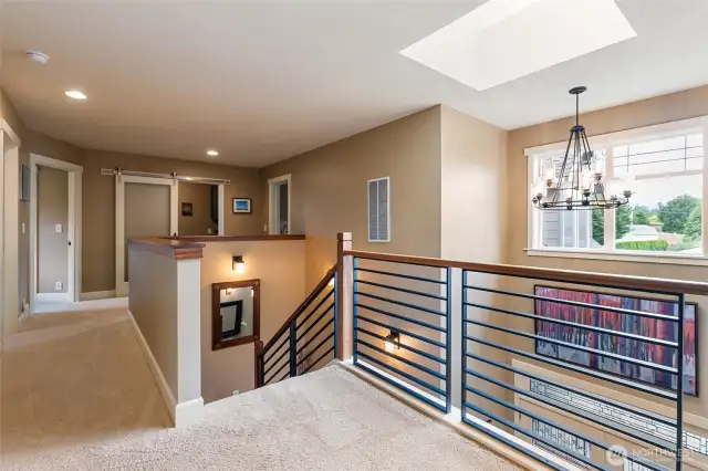 Upstairs landing