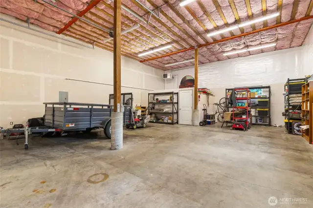 Shop that is attached to the ADU