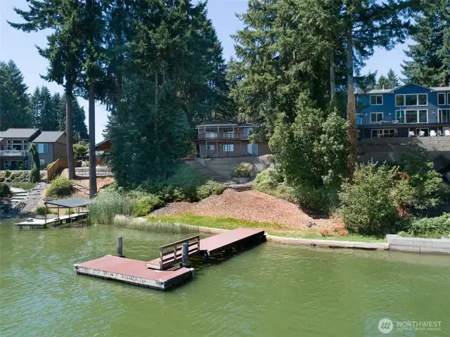 The dock is clean and ready for your adventures.