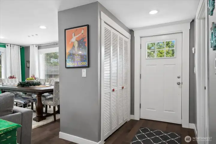 As you enter, you feel drawn into the home